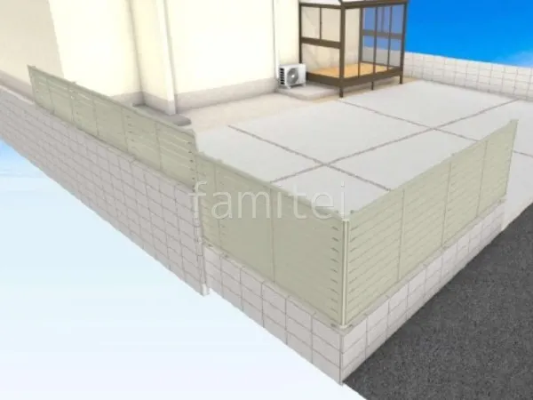 目隠しフェンス