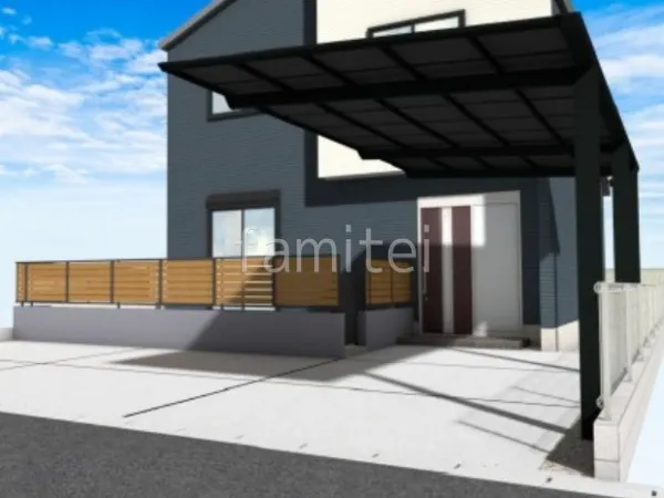 1.5台用カーポート