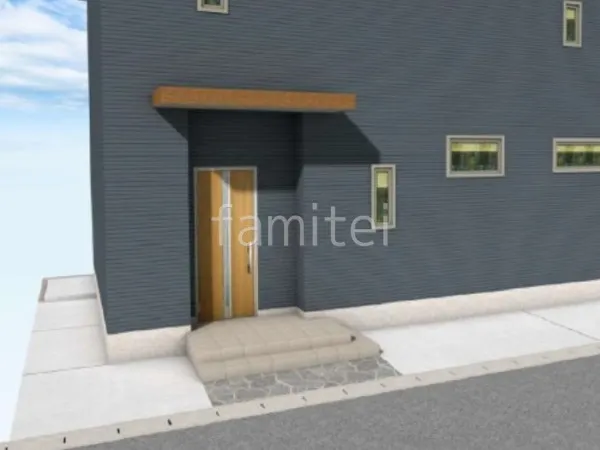 アプローチ　乱形石