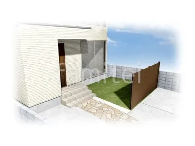 人工芝　目隠しフェンス