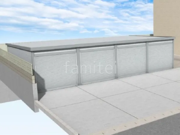 シャッターガレージ