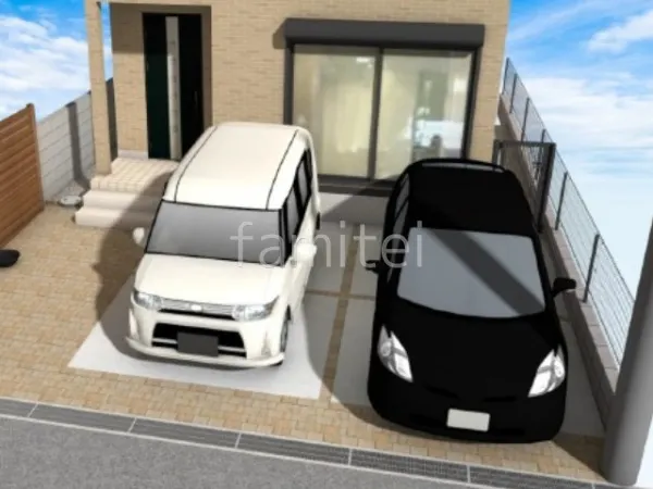 インターロッキング　土間コンクリート