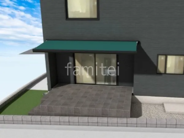 タイルデッキ シェード