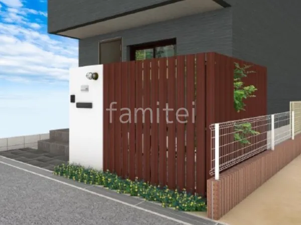 目隠しフェンス