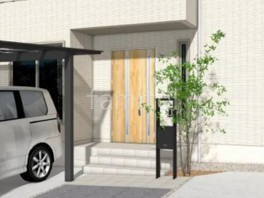 機能門柱　シンボルツリー