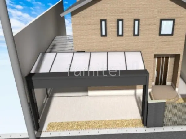 1階用テラス屋根