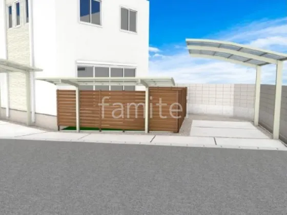 サイクルポート　1台用カーポート