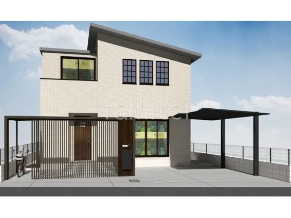 1台用カーポート　プラスG　土間コンクリート