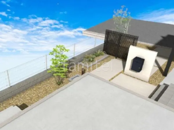 シンボルツリー　目隠しスクリーン