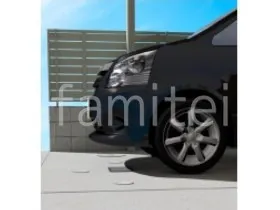 目隠しフェンス 化粧ブロック