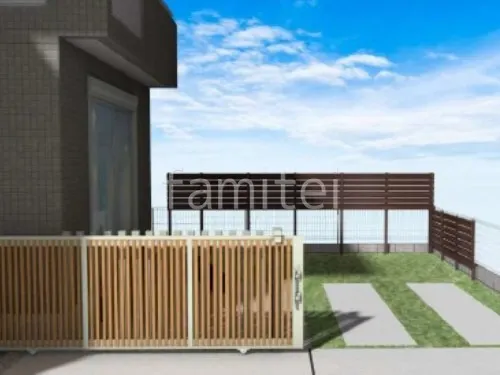 目隠しフェンス