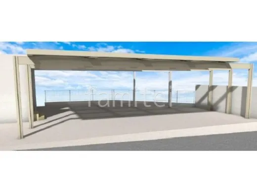 3台用カーポート　2台用カーポート　梁延長