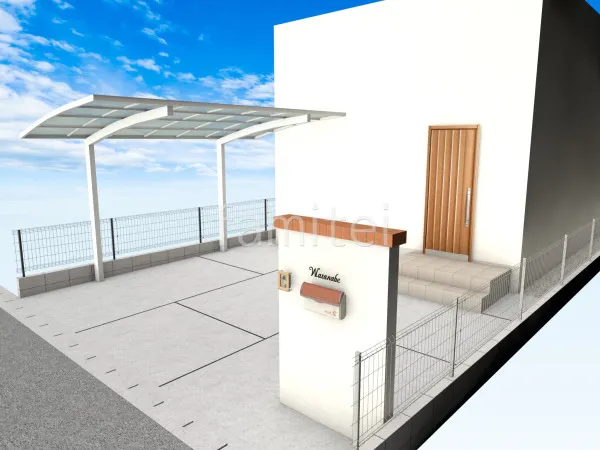 門柱 カーポート