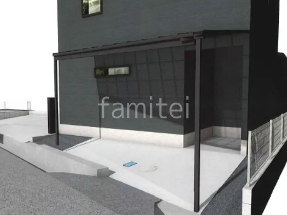 1階用テラス屋根