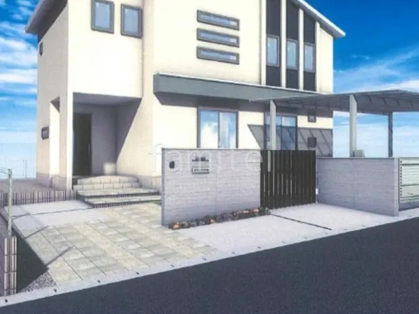 平板 アプローチ 土間コンクリート