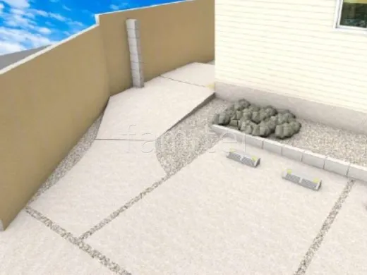 ロックガーデン　スロープ