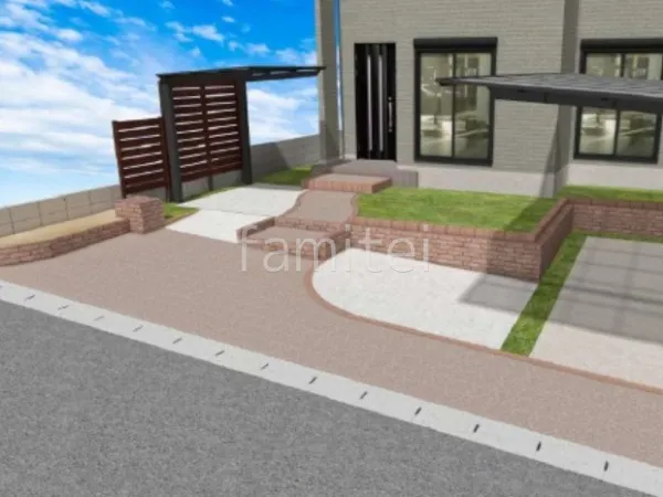 土間コンクリート　伸縮目地