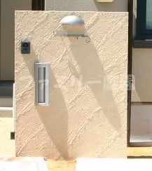 洋風門柱　縦型金口ポスト