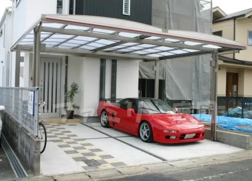 新築外構　オープン