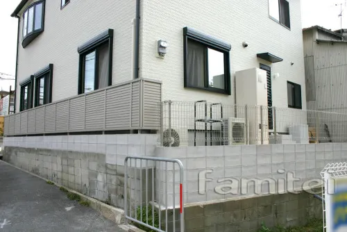 境界ブロック・メッシュフェンス