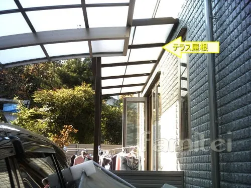 TOEX　サンクテラス屋根(スピーネ)F型1F