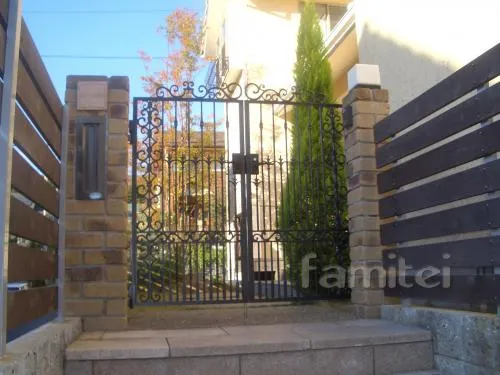 門まわり　エレガント門扉