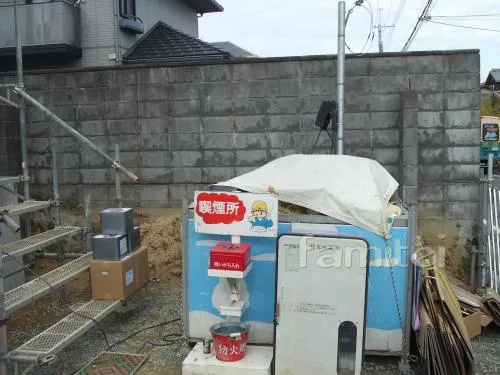 ブロック塀解体前