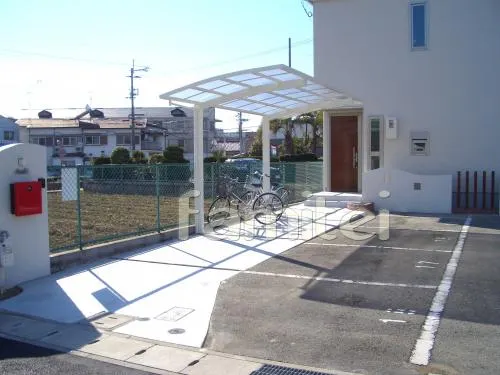 カーポート　プライスポート1台　サイクルポート仕様