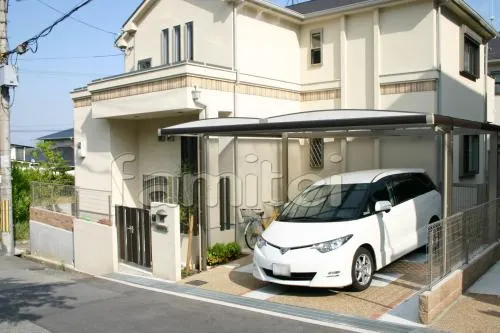 カーポート TOEXキューブポートプラス2台