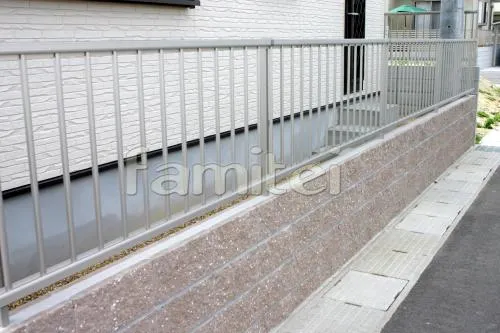 境界フェンスブロック塀