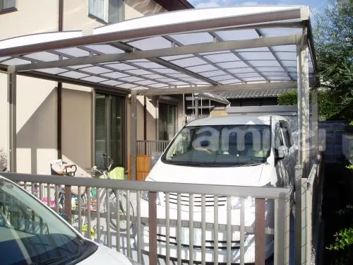 カーポート　TOEXキューブポートプラス2台