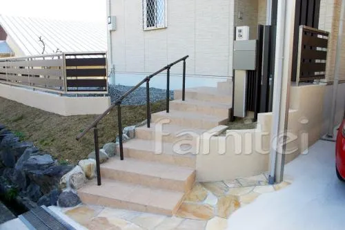 UD手摺　　タイルデッキ