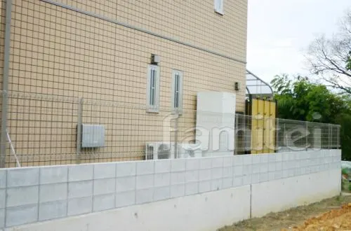 境界メッシュフェンス塀