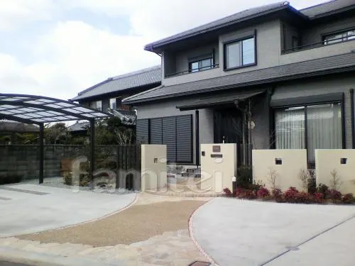 オープン外構　リフォーム後