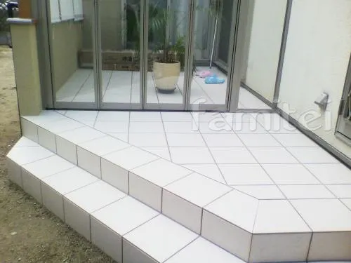 サンルーム床　タイルデッキ　【タイル】(INAX)カリオス(INAX)