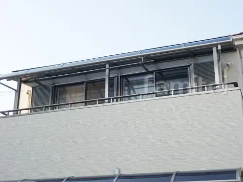 ベランダ物干　レギュラーテラス屋根2F