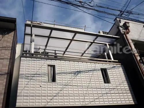 ベランダ屋根2F　(TOEX)サンクテラス(スピーネ)2階　竿掛け