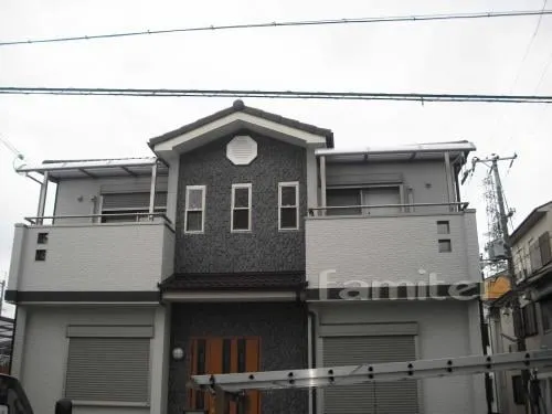 ベランダ物干　レギュラーテラス屋根2F