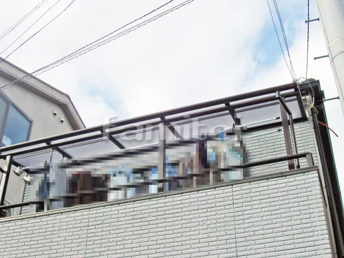 ベランダ物干　レギュラーテラス屋根2F