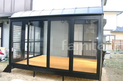 テラス囲い:(三協立山アルミ)晴れもよう