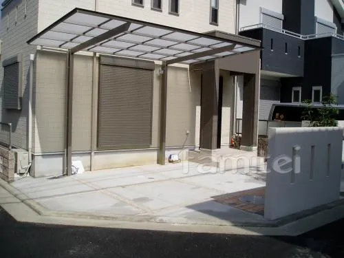 カーポート　TOEXアーキフィット1台