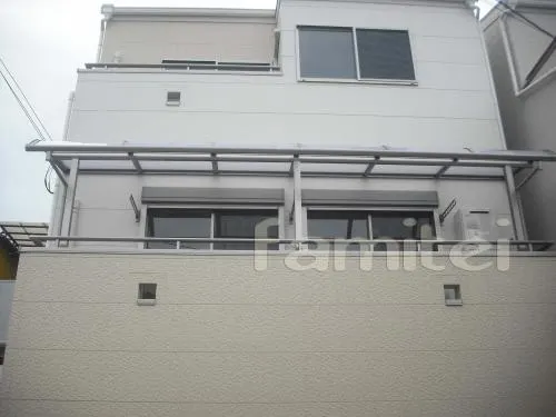 洗濯雨除け　レギュラーテラス屋根2F