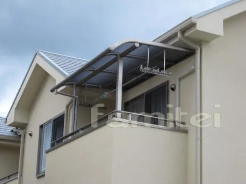 ベランダ物干　レギュラーテラス屋根2F