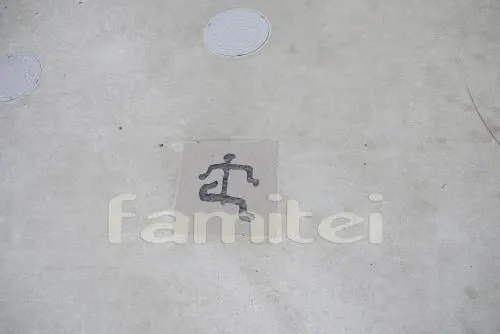 土間 ポイントデザイン模様