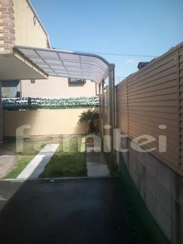 レギュラーテラス屋根1F　車庫屋根