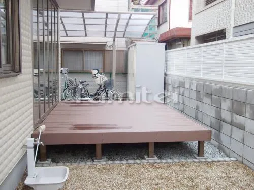 ウッドデッキ タカショーエコウッド