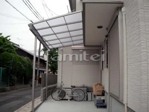 LIXIL TOEX サンクテラス(スピーネ)フラット屋根 1階 特殊斜め加工