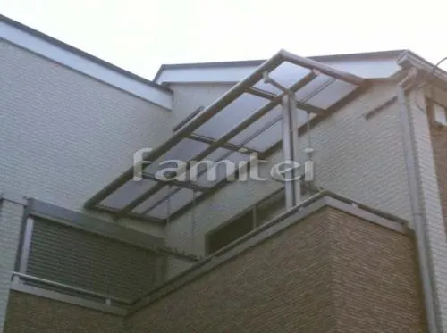 ベランダ屋根 フラットテラス屋根2階 物干し