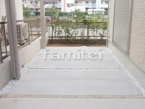 車庫ガレージ　土間コンクリート