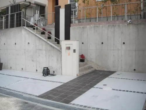 車庫コンクリート仕上